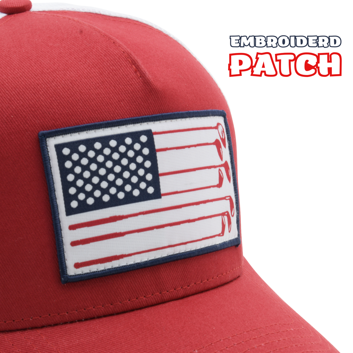 USA Flag Trucker Hat