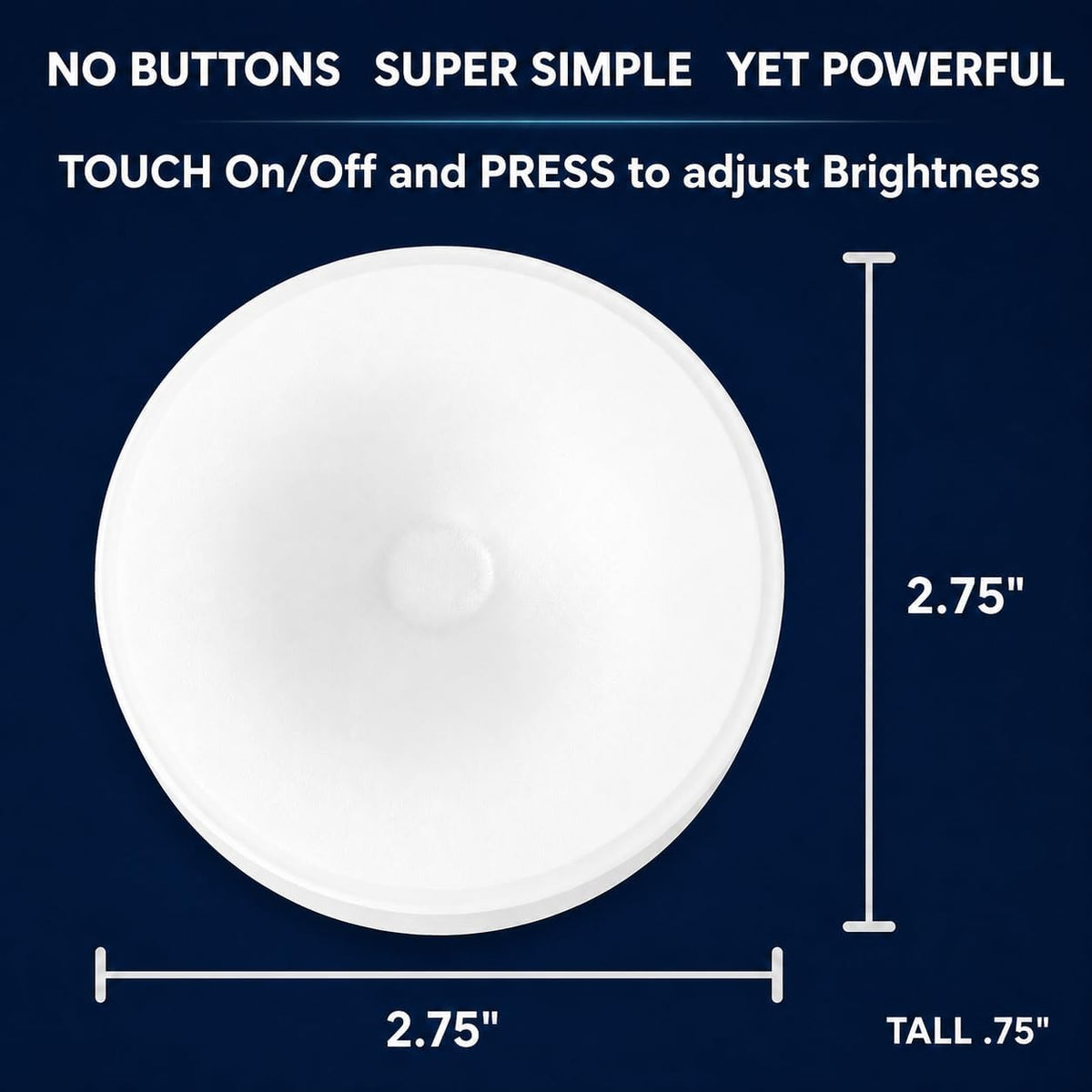 Universal Stick-On Golf Cart LED Roof Light — AAA