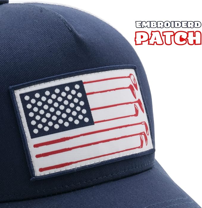 USA Flag Trucker Hat