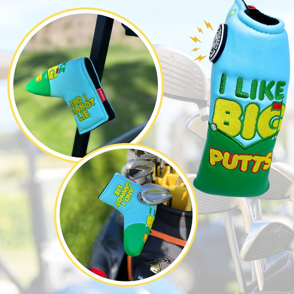 I Like Big Putts Blade Putter Cover