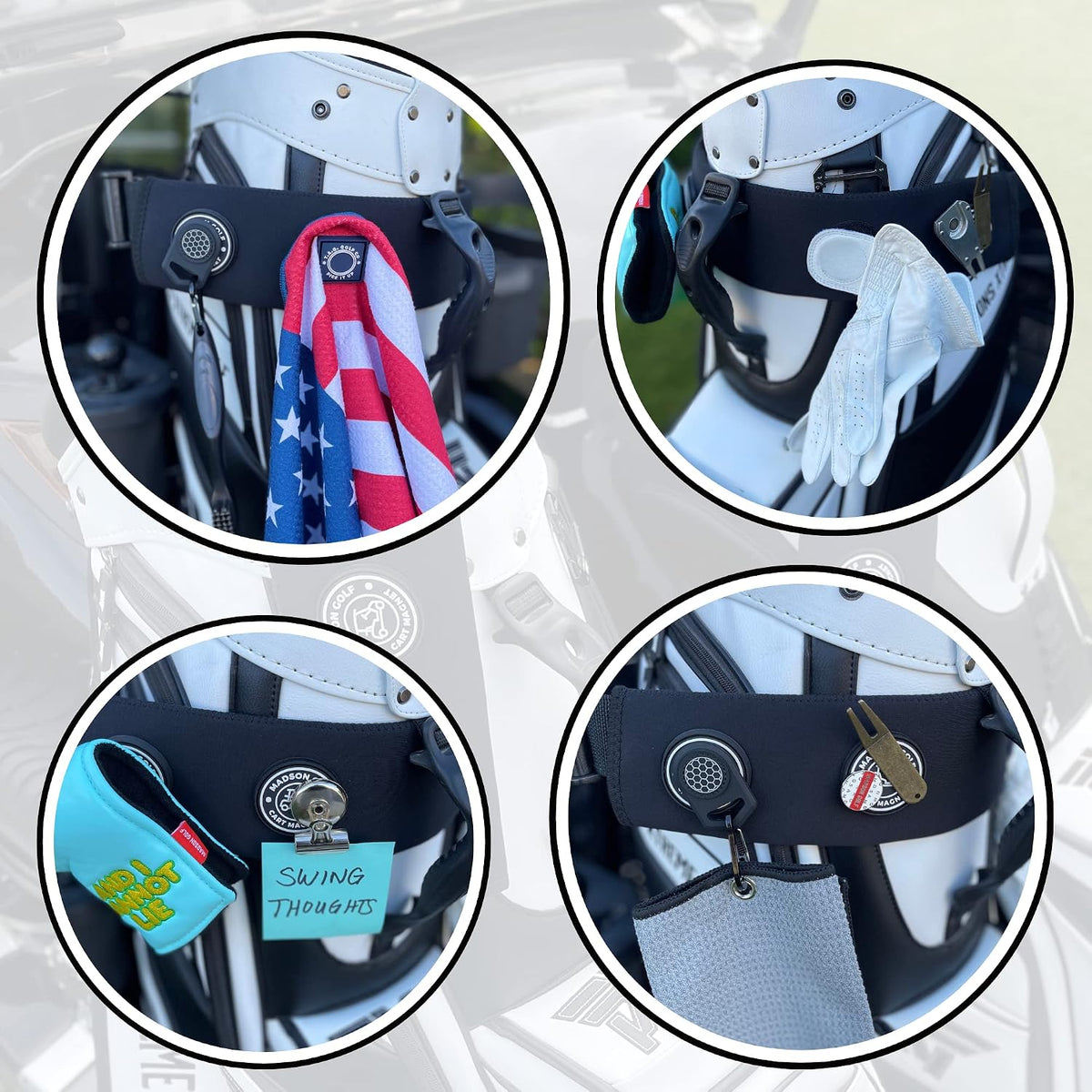 Magnetic Golf Cart Utility Strap