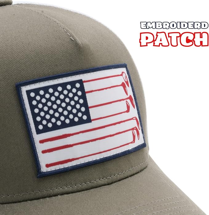 USA Flag Trucker Hat
