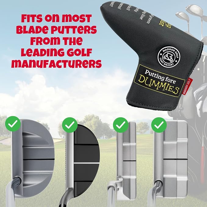 Golf Fore Dummies Blade Putter Cover
