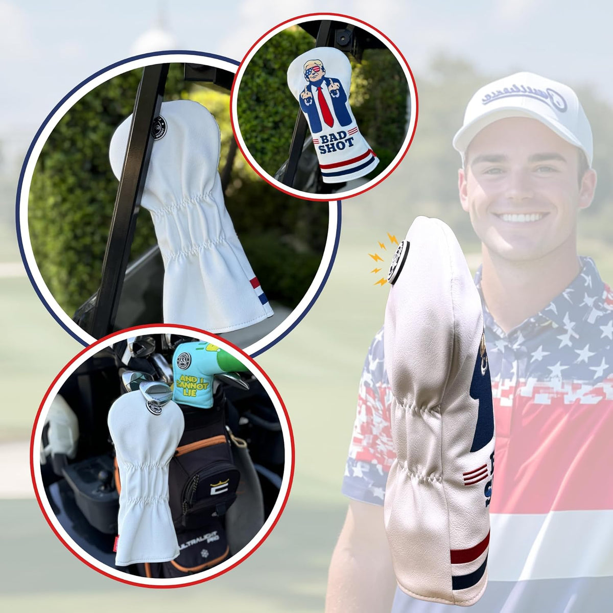 The Original Trump Bad Shot Driver Headcover