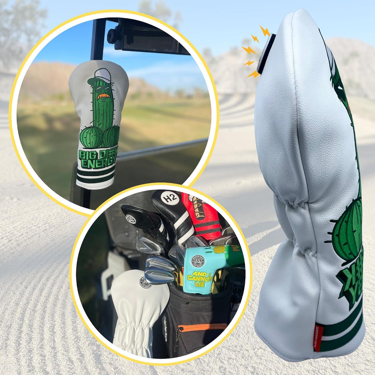 Big D!#K Energy Driver Headcover