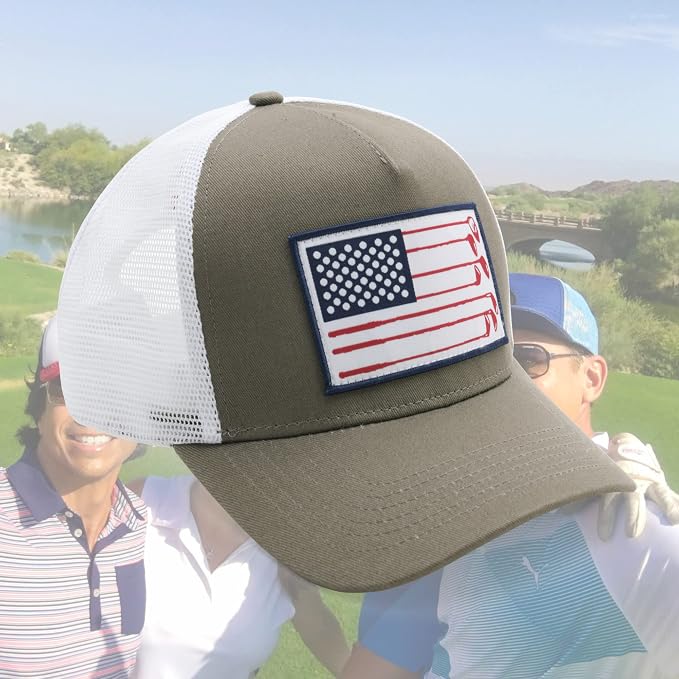 USA Flag Trucker Hat