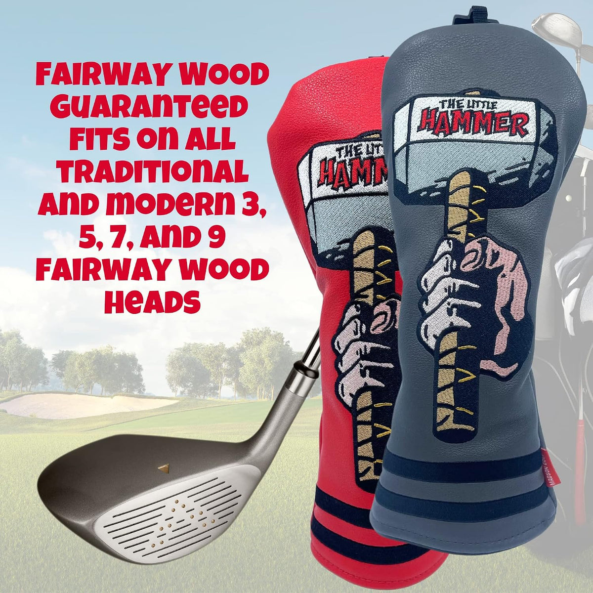 The Little Hammer Fairway Wood Headcover