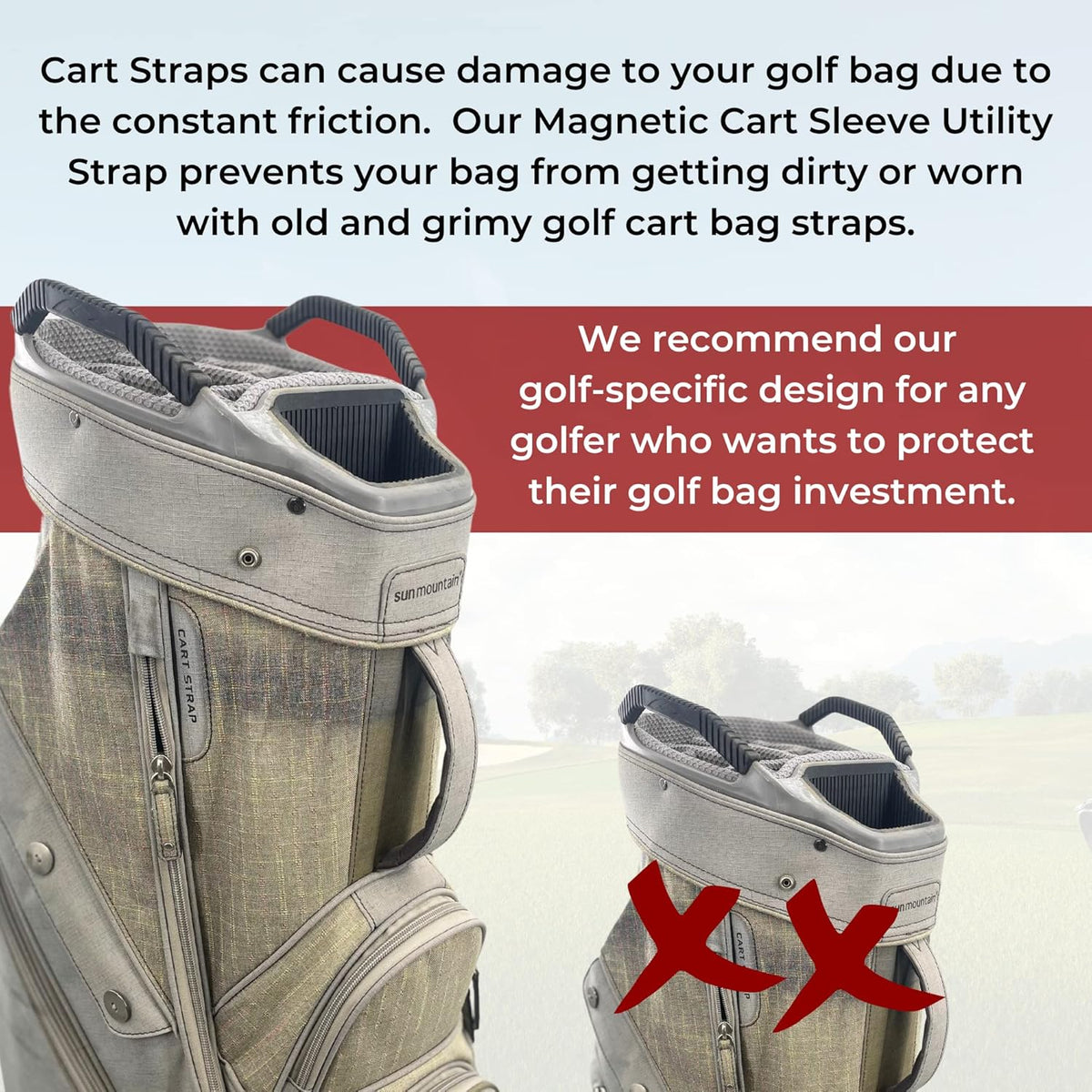 Magnetic Golf Cart Utility Strap