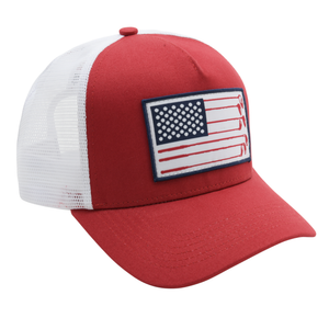 USA Flag Trucker Hat