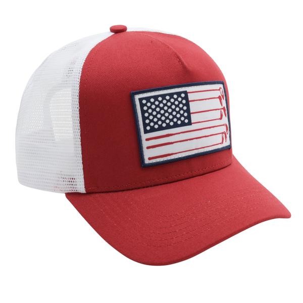USA Flag Trucker Hat
