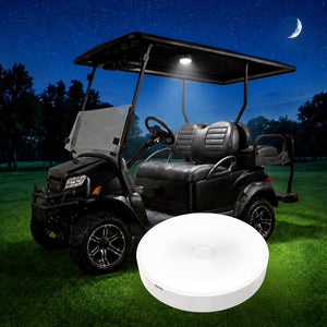 Universal Stick-On Golf Cart LED Roof Light — Rechargeable