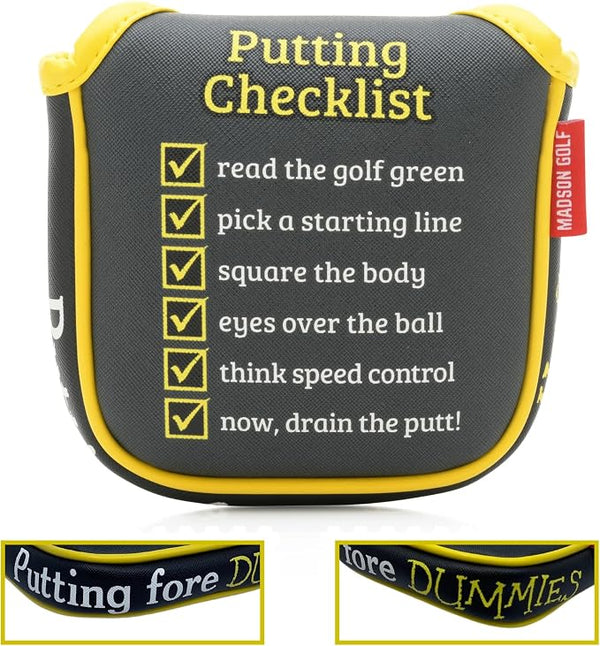 Golf Fore Dummies Mallet Putter Cover