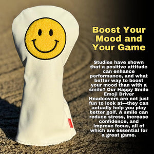 Happy Smile Emoji Driver Headcover