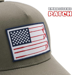 USA Flag Trucker Hat