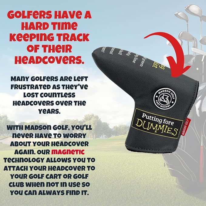 Golf Fore Dummies Blade Putter Cover