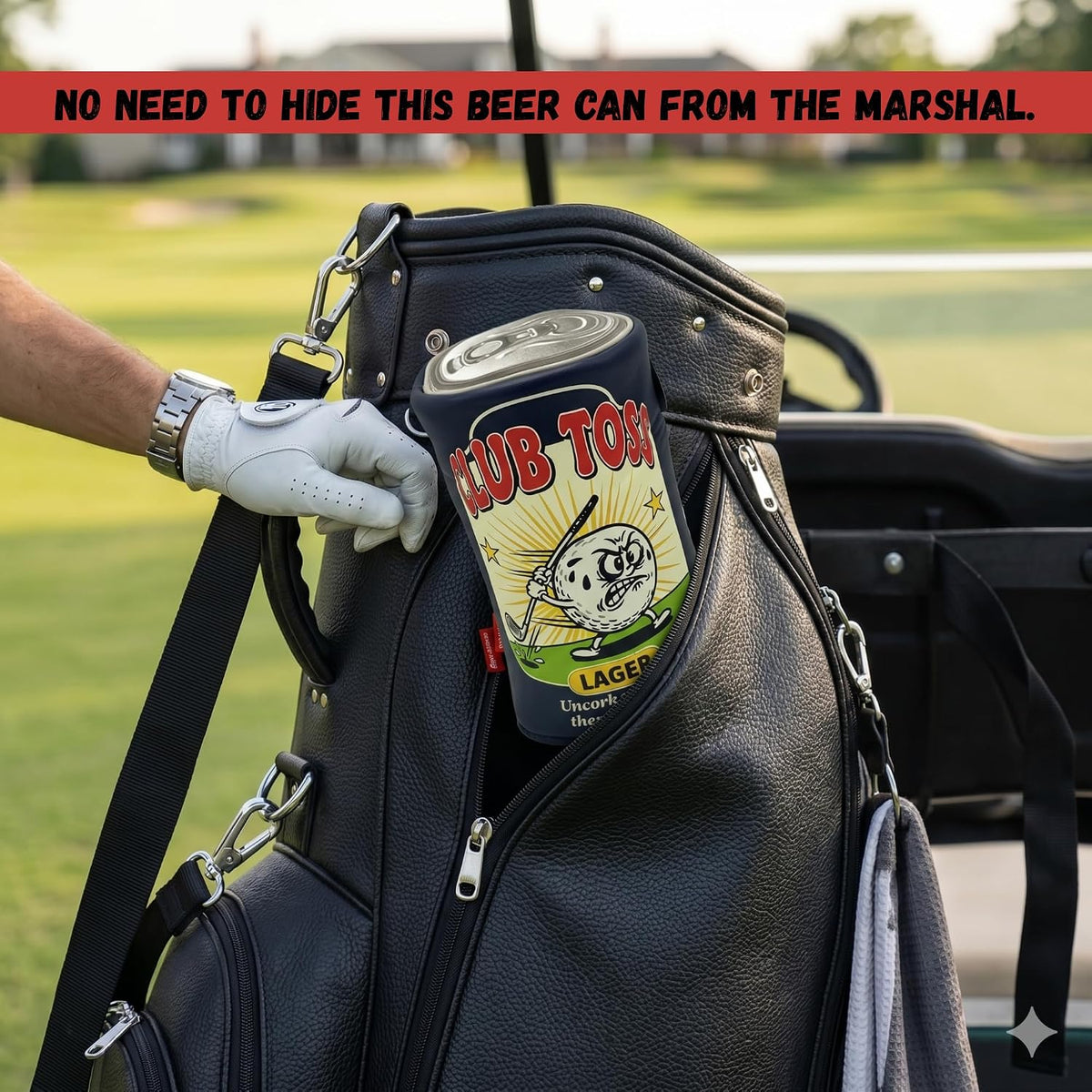 Club Toss Lager Driver Headcover