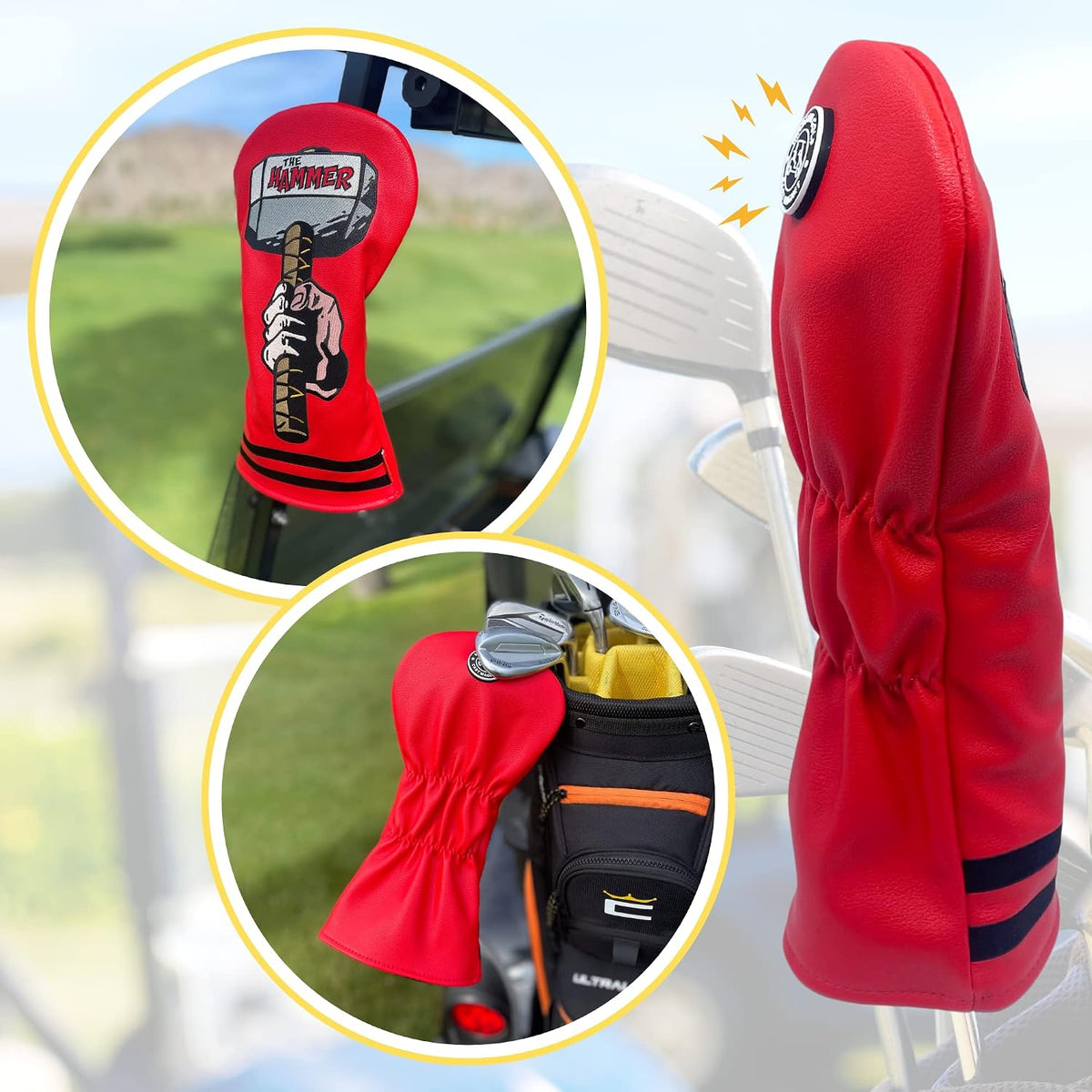 The Hammer Driver Headcover