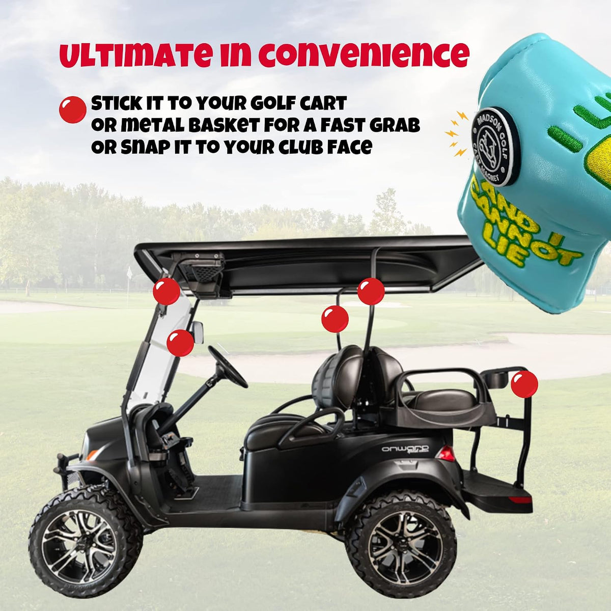 I Like Big Putts Blade Putter Cover
