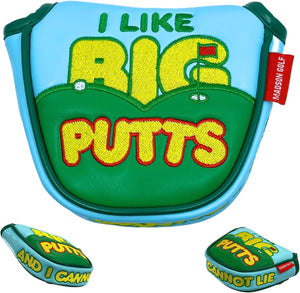 I Like Big Putts Mallet Putter Cover