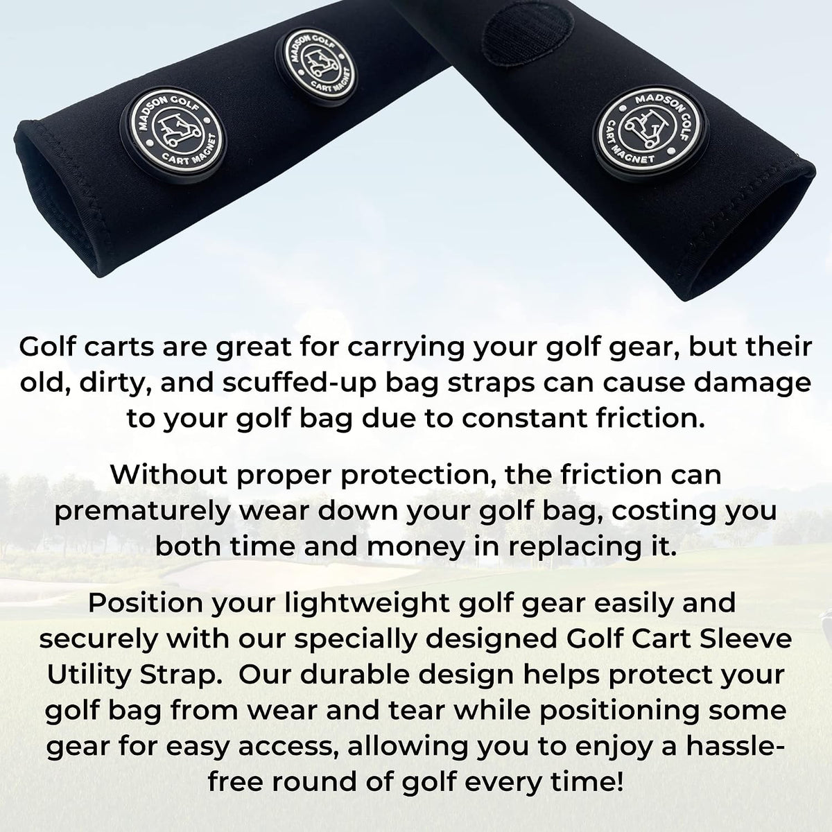 Magnetic Golf Cart Utility Strap