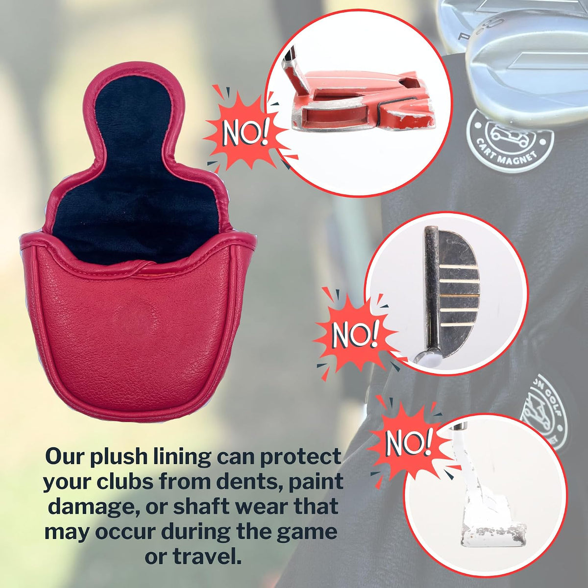 Classic Mallet Putter Cover