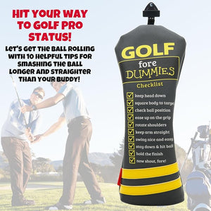 Golf Fore Dummies Fairway Wood Headcover