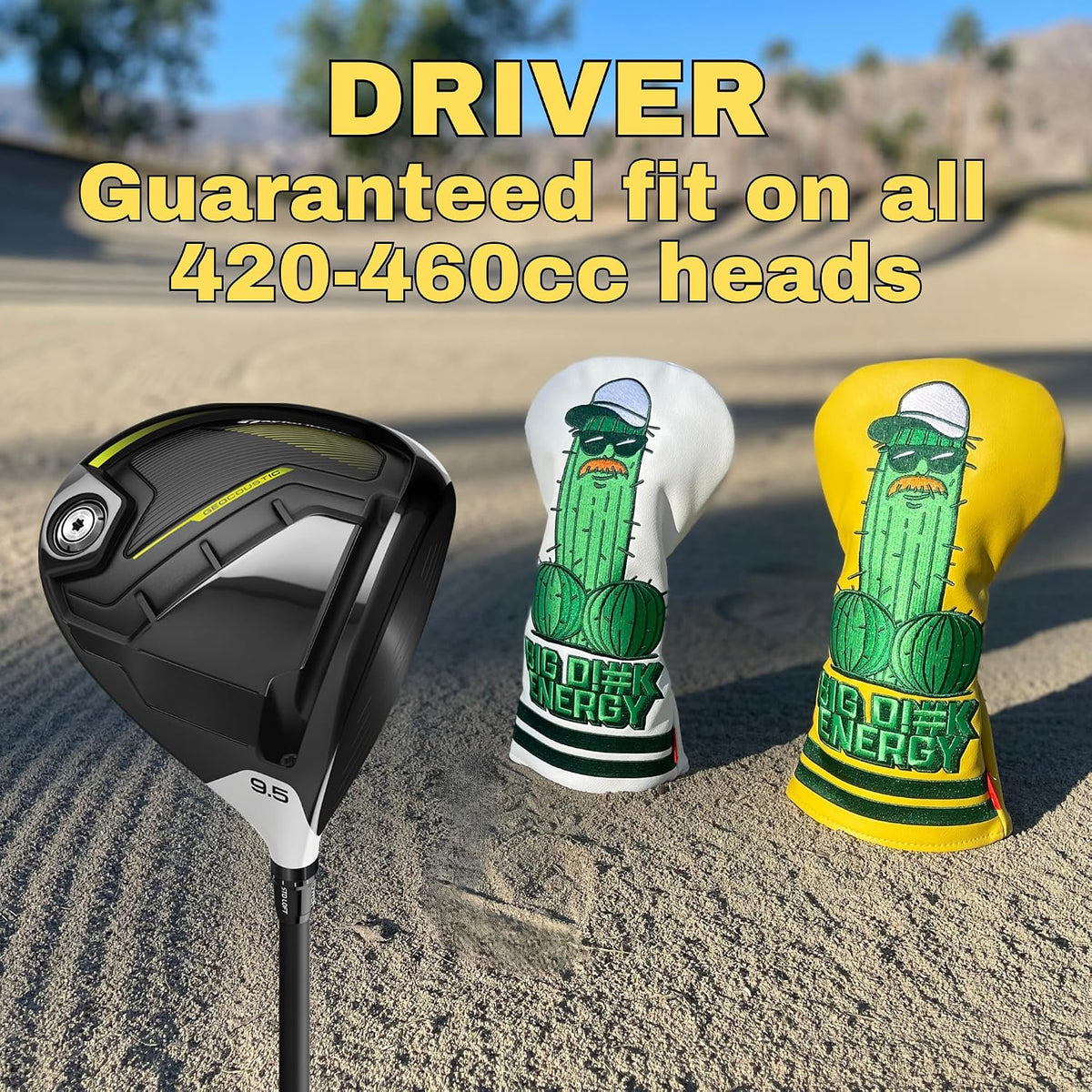 Big D!#K Energy Driver Headcover