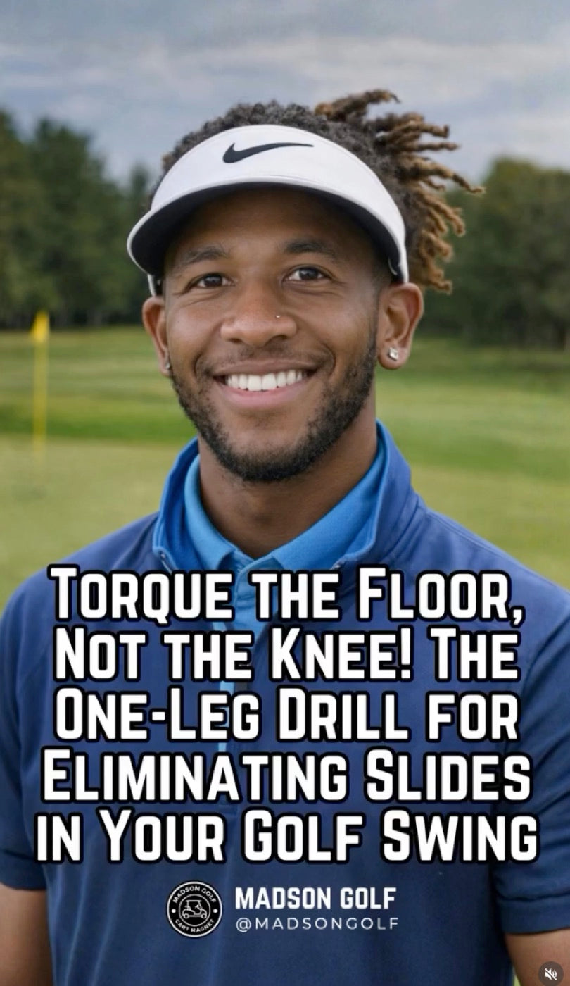 Reel: The one-leg drill for eliminating slides in your swing